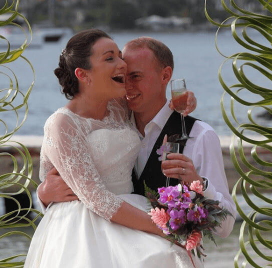 James Turner Married His Wife On Wedding Day